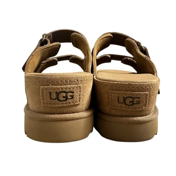 UGG Goldenstar Hi Slide Sand Platform Sandal Women's US size 9 - Picture 3 of 9
